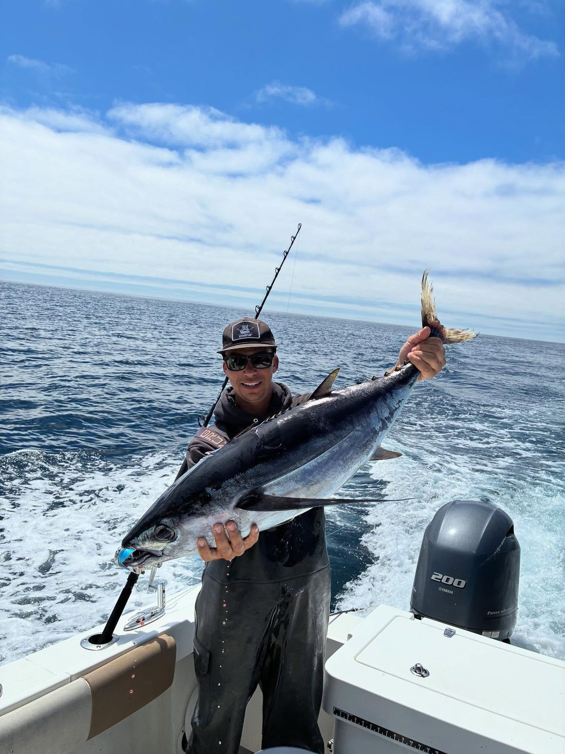 Captain Steph aboard on Monterey Bay