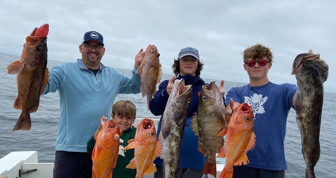 Monterey Bay catch aboard Last Meal Sportfishing