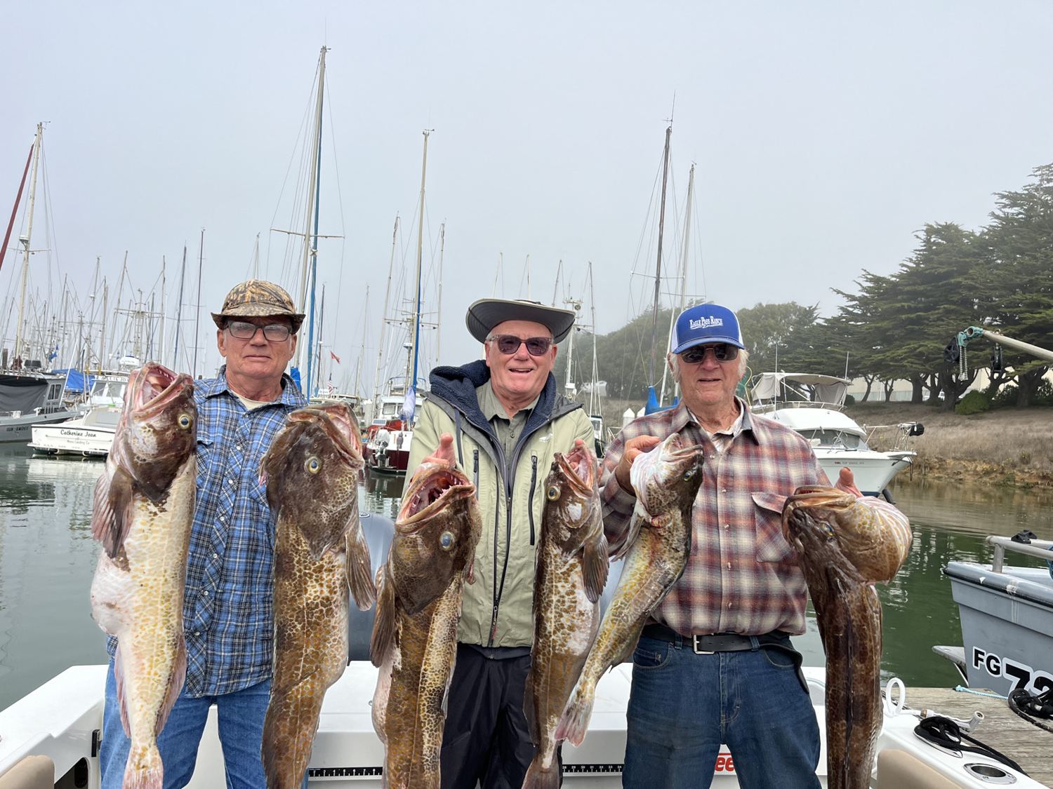 Monterey Bay catch aboard Last Meal Sportfishing