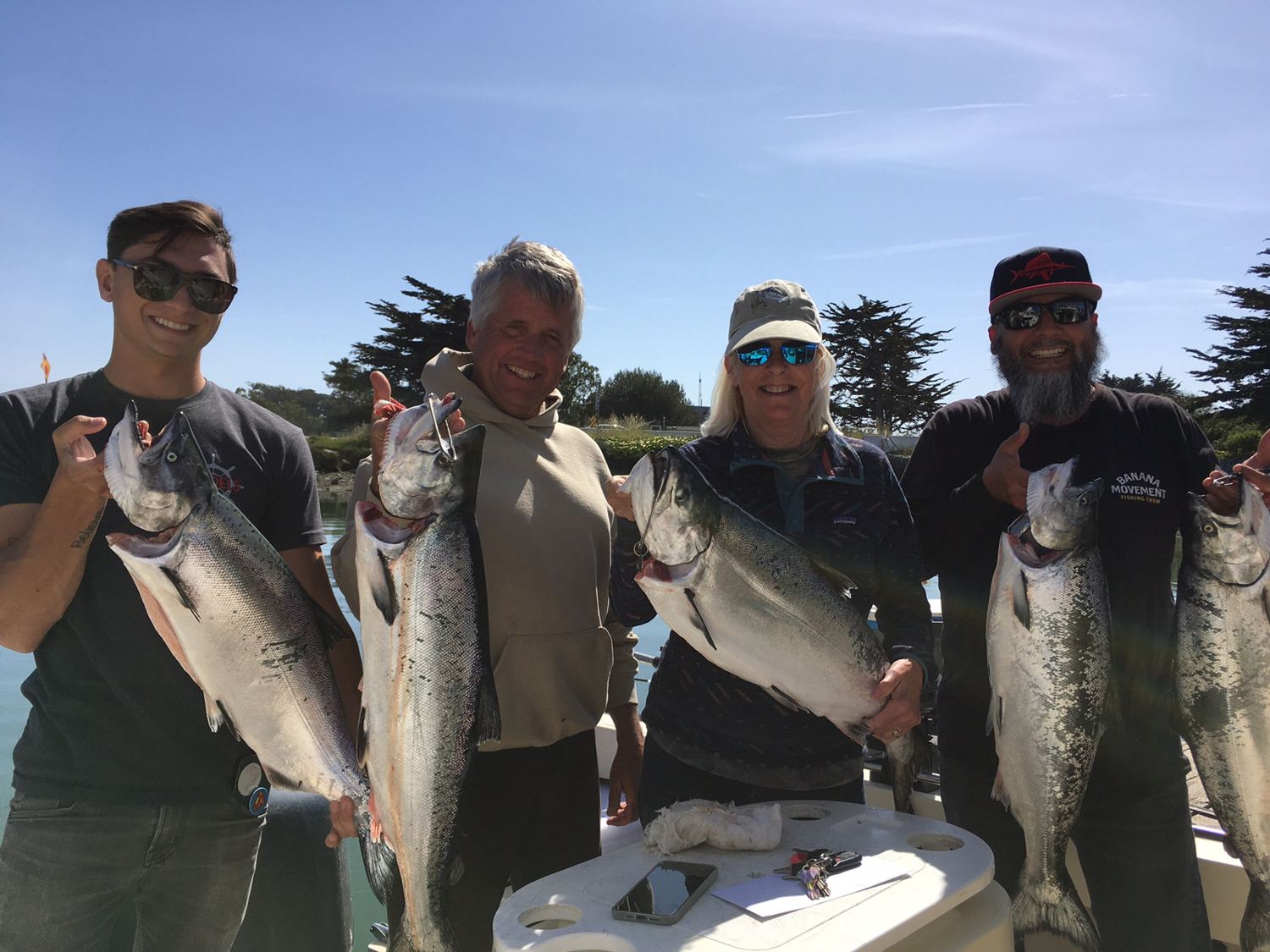 Monterey Bay catch aboard Last Meal Sportfishing