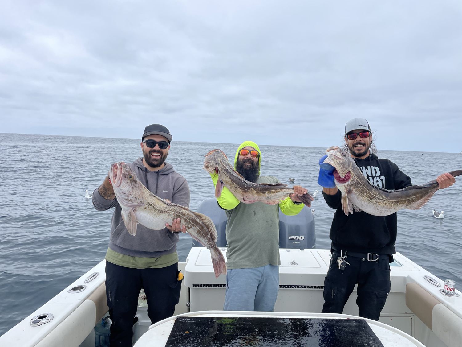 Monterey Bay catch aboard Last Meal Sportfishing