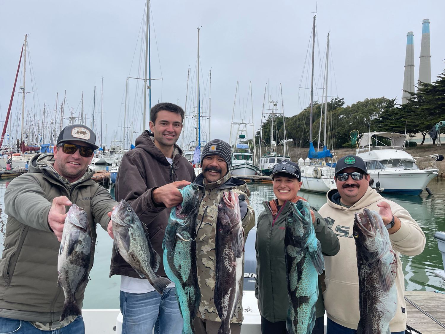 Monterey Bay catch aboard Last Meal Sportfishing