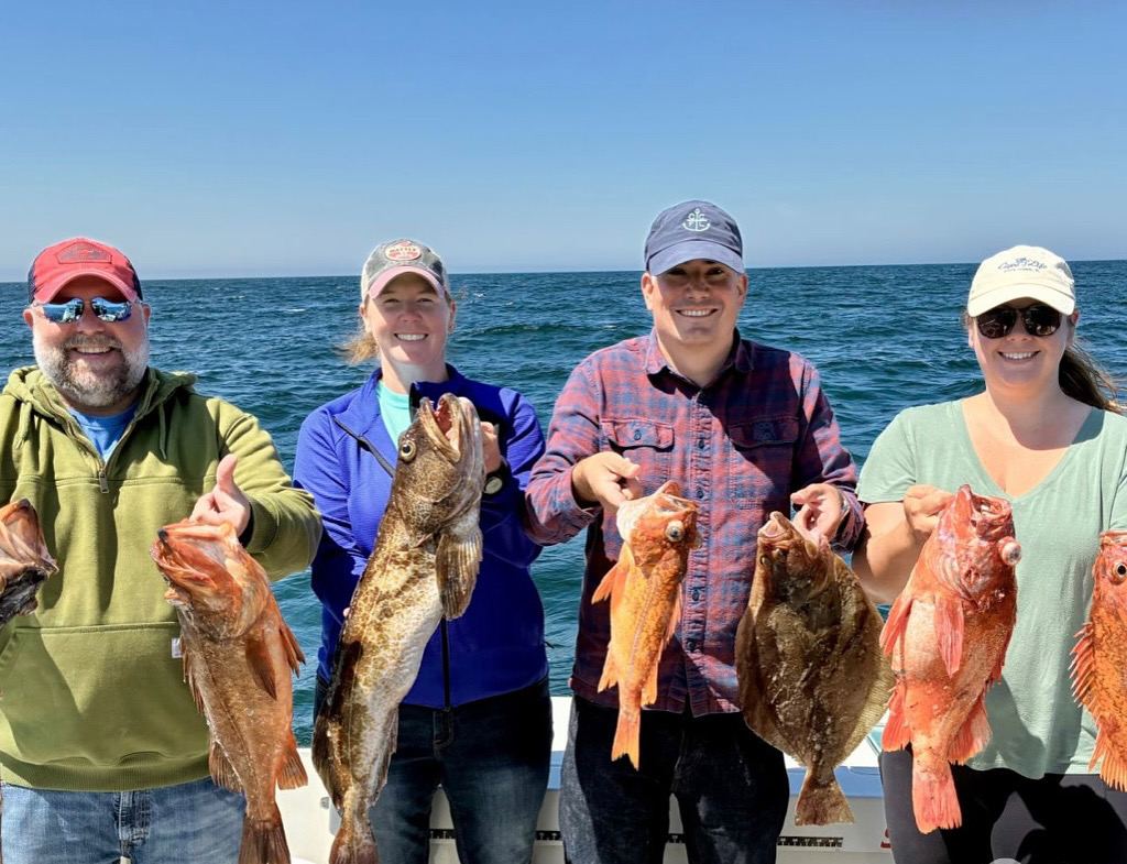 Monterey Bay catch aboard Last Meal Sportfishing